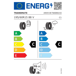 Opona TRANSMATE 195/60R15 TRANSERENUS ECO 88V E