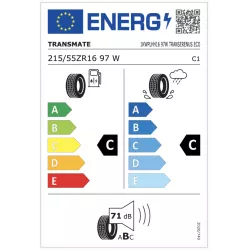 Opona TRANSMATE 215/55R16 TRANSERENUS ECO 97W - zdjęcie 4