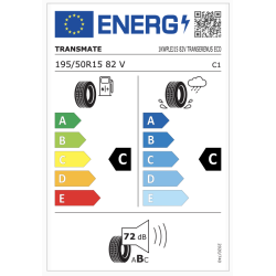 Tire TRANSMATE 195/50R15 TRANSERENUS ECO 82V E