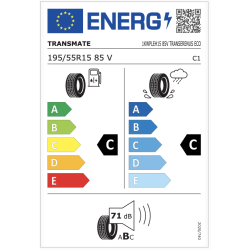 Tire TRANSMATE 195/55R15 TRANSERENUS ECO 85V E