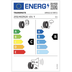 Opona TRANSMATE 255/40R20 SPORT D1 101Y